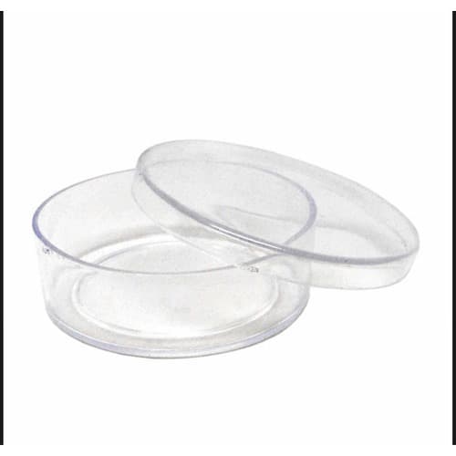50 Latinhas Transparente Em Acrilico Tam 5x5x1