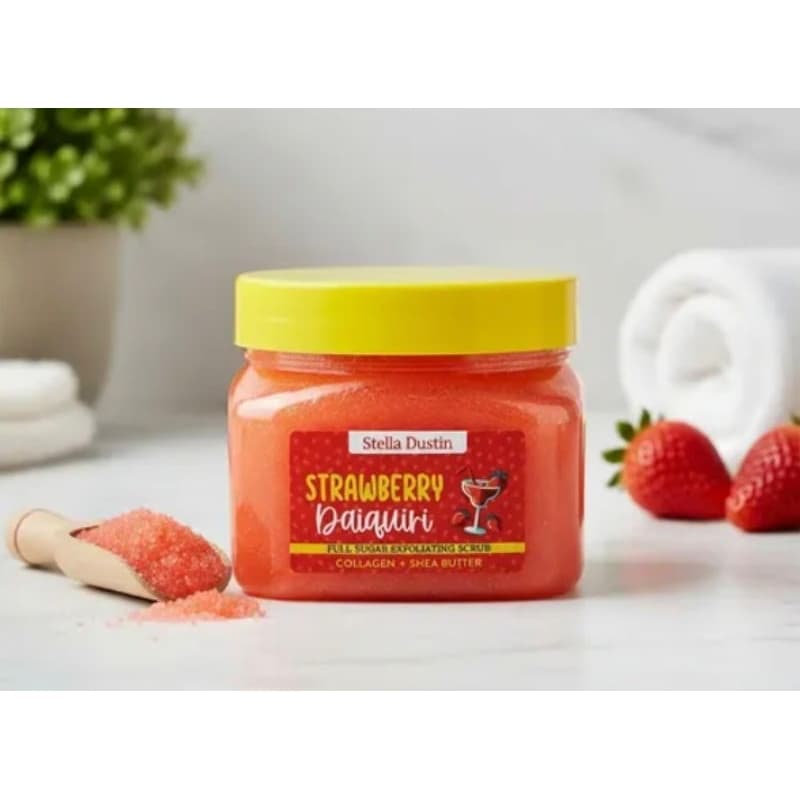 Esfoliante Corporal Stella Dustin Strawberry Daiquiri - Full Sugar Scrub
