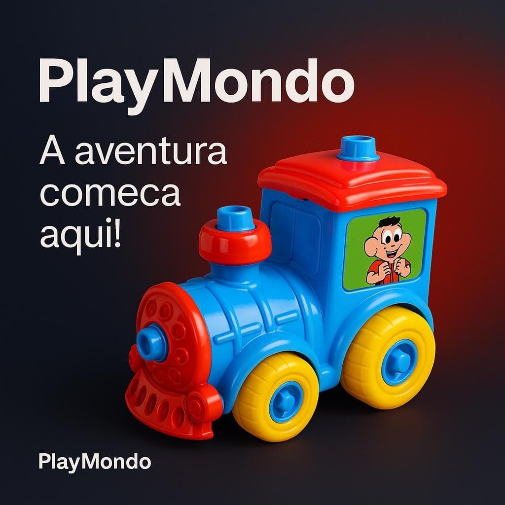 Trenzinho Infantil Educativo Passeio Diversao Bebe Criança Brinquedo Colorido