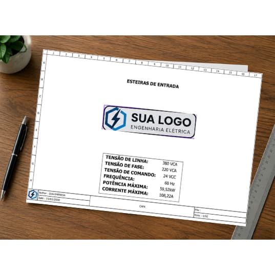 Esquema Elétrico Personalizado Até Dois Acionamentos