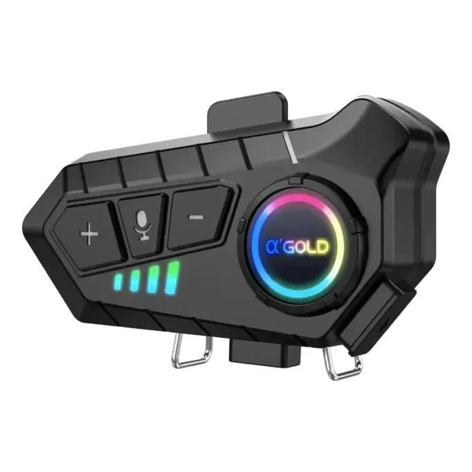 Intercomunicador Fone Bluetooth Para Capacete A'gold Mcf-36