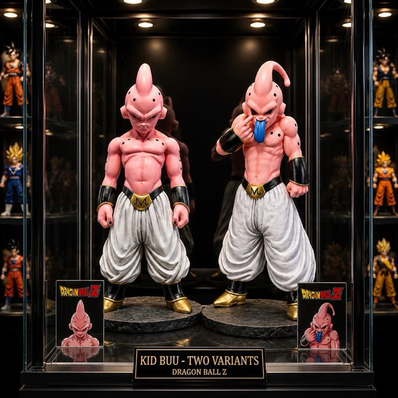 Action Figure Majin Devil Buu Majin Boo Dragon Ball Z Vilão Saga Buu