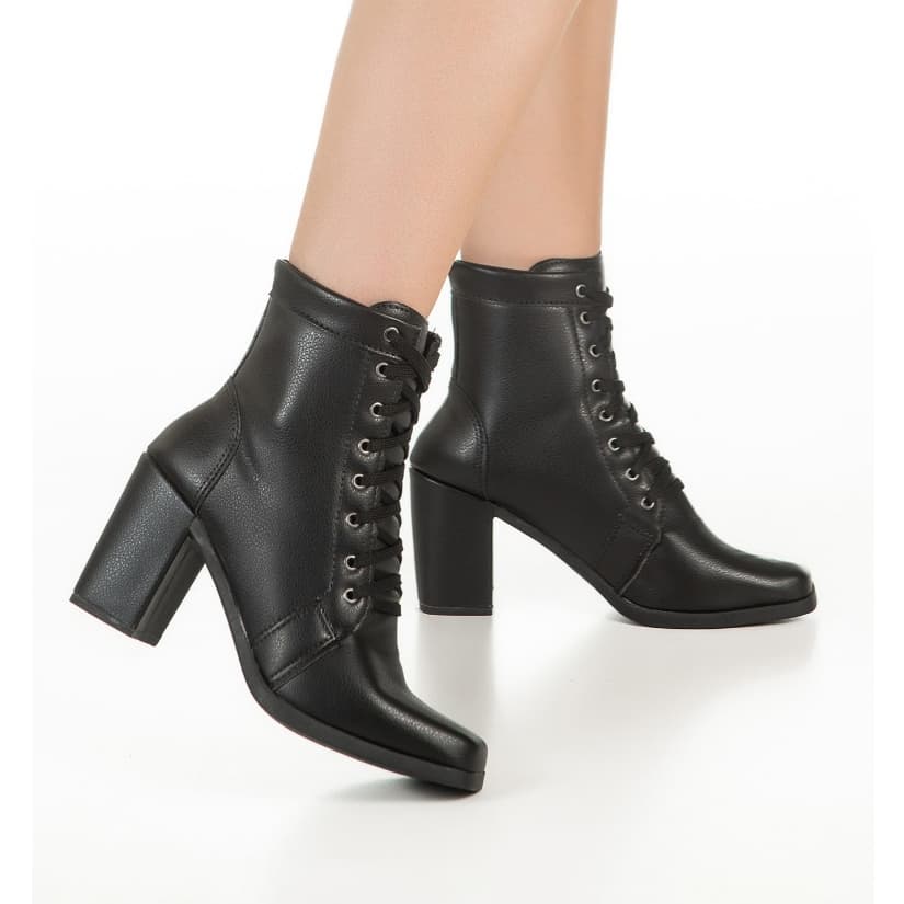 Coturno Salto Alto Feminino Bota Feminina Salto Médio Botinha bota feminina cano curto coturno feminino