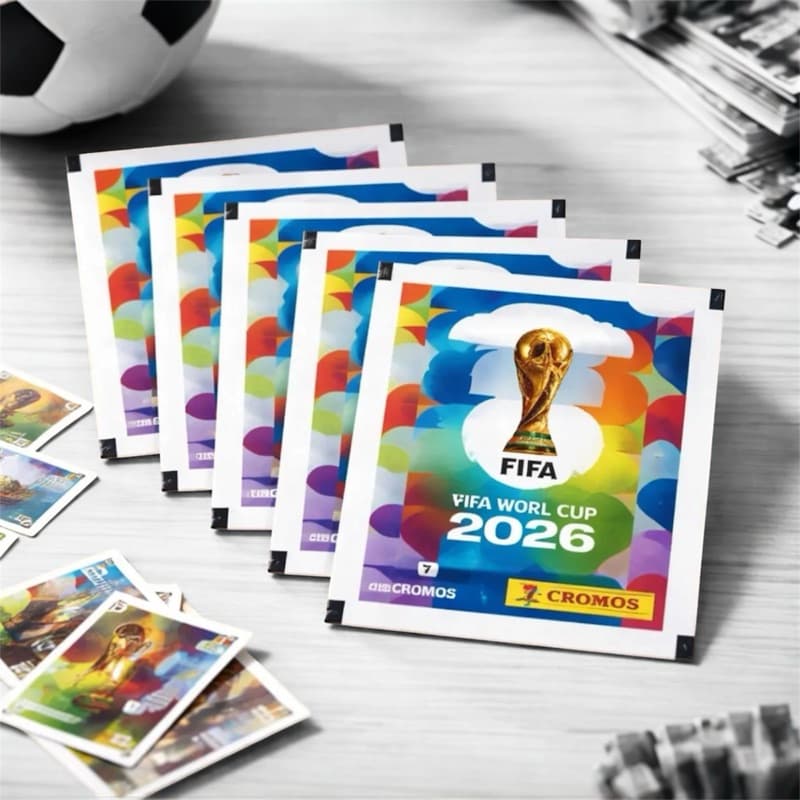 Figurinhas da Copa do Mundo Pacotinhos Figurinha Lacrado para seu álbum