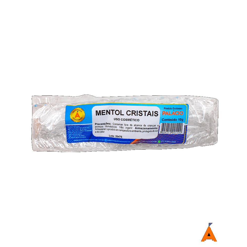 Mentol - 10g (para formulações)