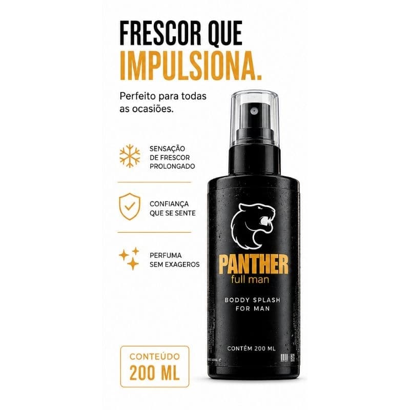 Boddy Splash PANTHER Full Man 200ml