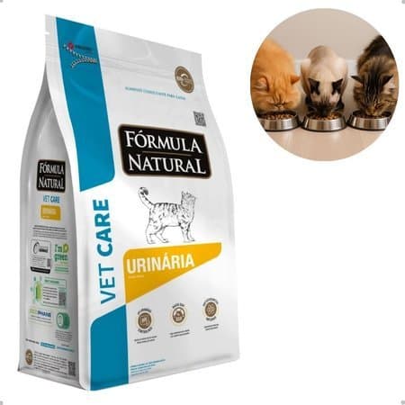 Fórmula Natural Vet Care Urinária Gatos 7kg Ração Seca