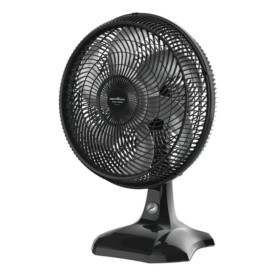 Ventilador de Mesa Britânia Super Turbo BVT405 40cm 6 Pás 150W 220V 2 em 1 Parede 3 Velocidades Maxx Force Potente