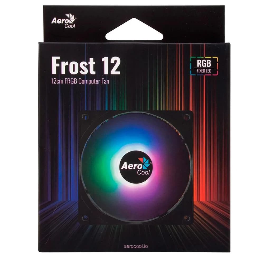 Cooler FAN AEROCOOL 12cm FRGB Molex