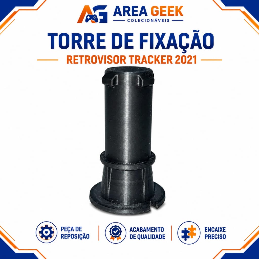 Bucha trava do eixo torre retrovisor Tracker 2020 em diante
