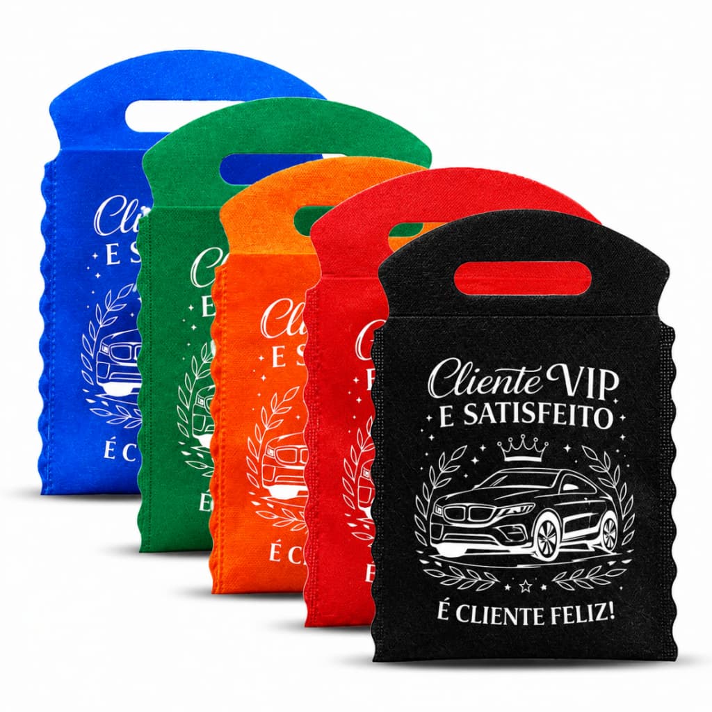 Kit 100 Lixo Car Sortidos - Arte Cliente VIP Estampa Pronta (PRODUTO NÃO É PERSONALIZADO)