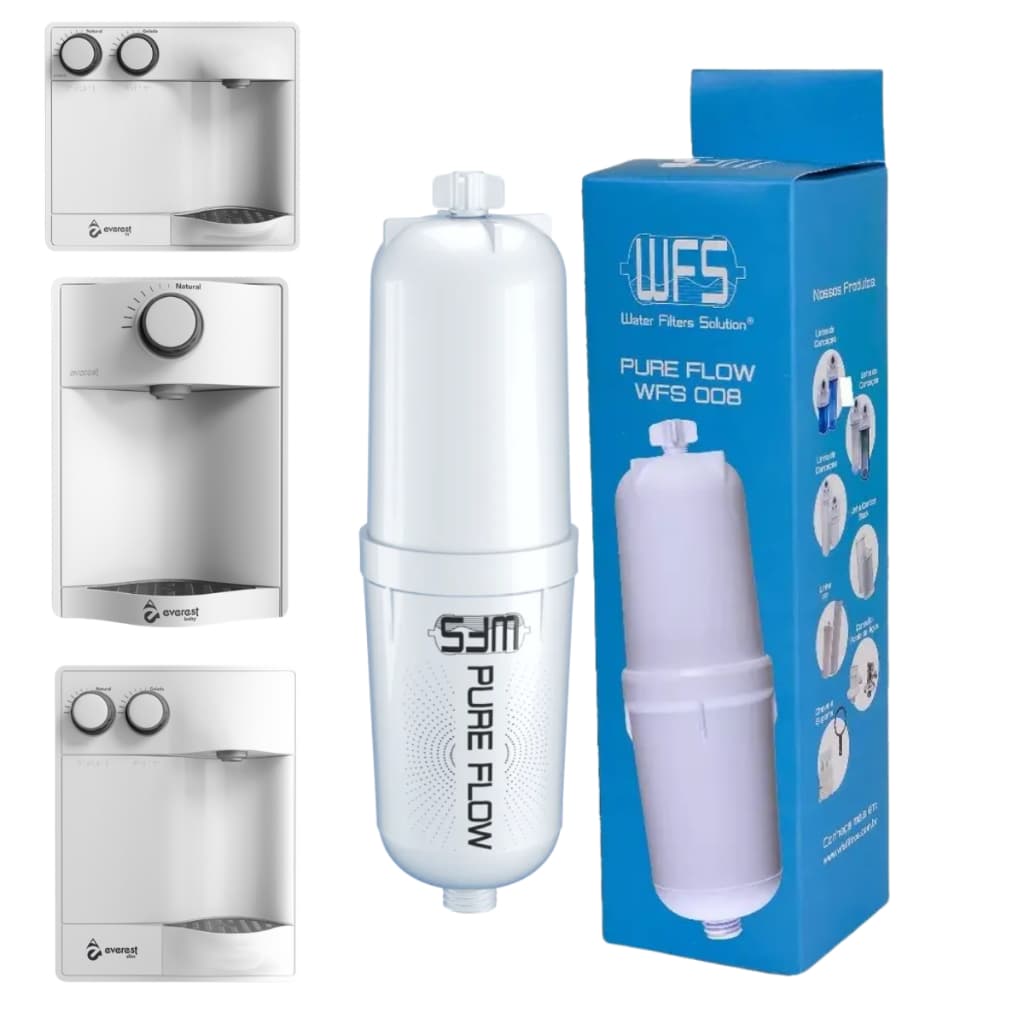 Refil Filtro Wfs Pure Flow Compatível Soft By Everest