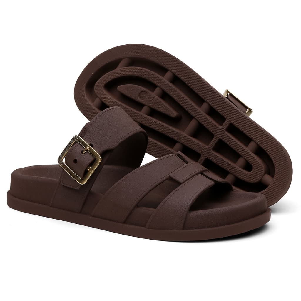 Sandália Birken Chinelo Feminina com Tira H – Leveza e Estilo Antiderrapante