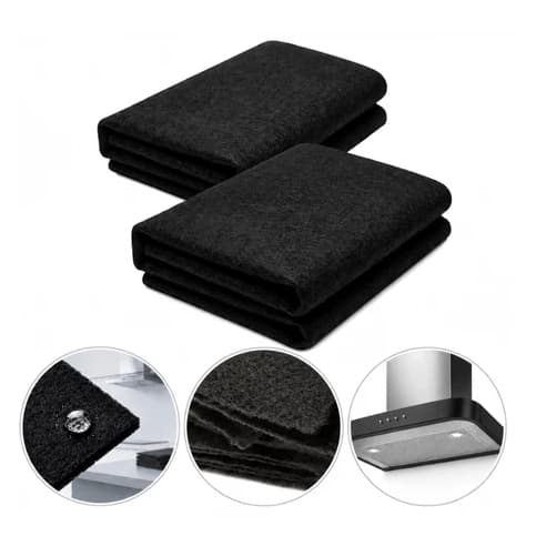 Filtros de Manta Universal para Coifa – Kit com 2 Unidades