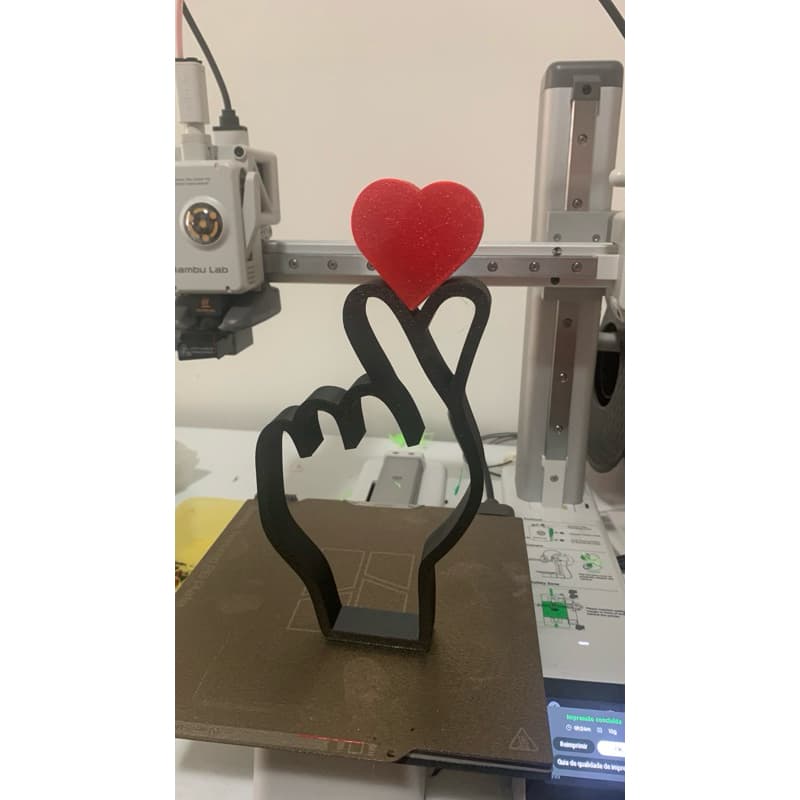 Eu te Amo Coreano/mãozinha eu te amo