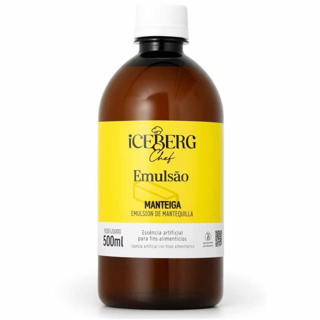 Emulsão Manteiga 500ml Iceberg Chef