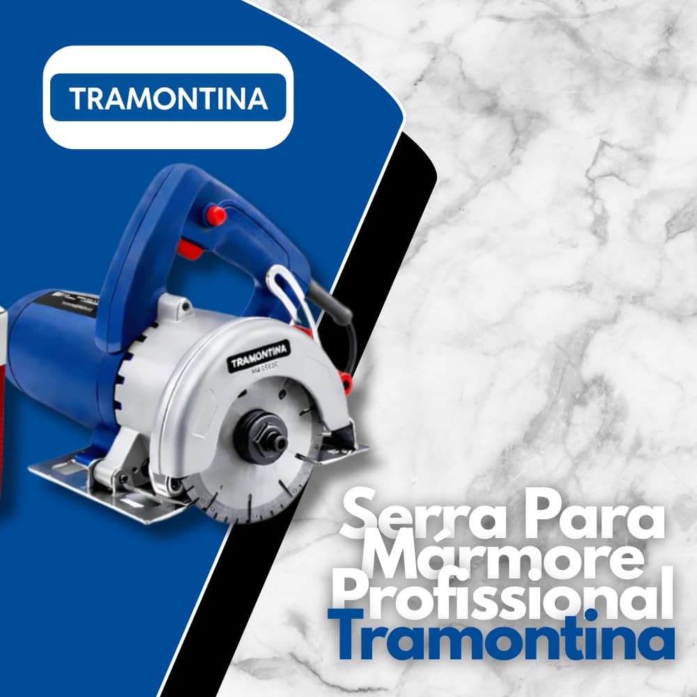 Serra Mármore Profissional 1200w 4.3/8 110mm Tramontina