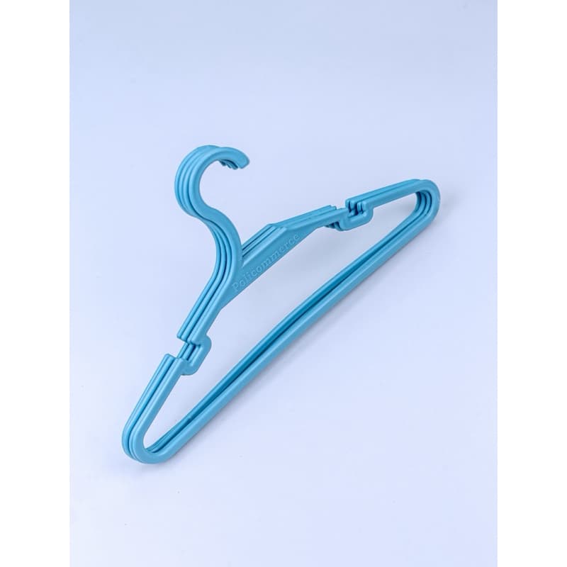 KIT 20 CABIDES INFANTIL BEBÊ AZUL - CABIDES PARA ROUPAS