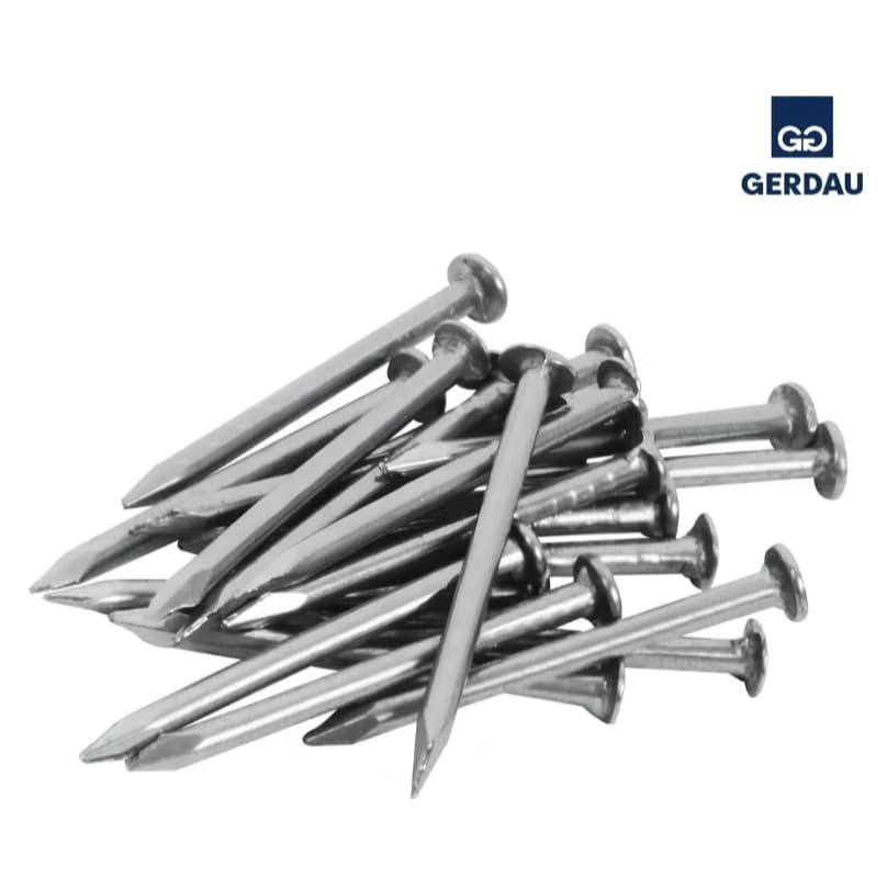 Prego Gerdau 18x27 Polido 1kg Para Caixaria E Telhado