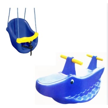 Combo Recreativo Infantil com Jacaré e Balanço BB – Ideal para Áreas de Lazer