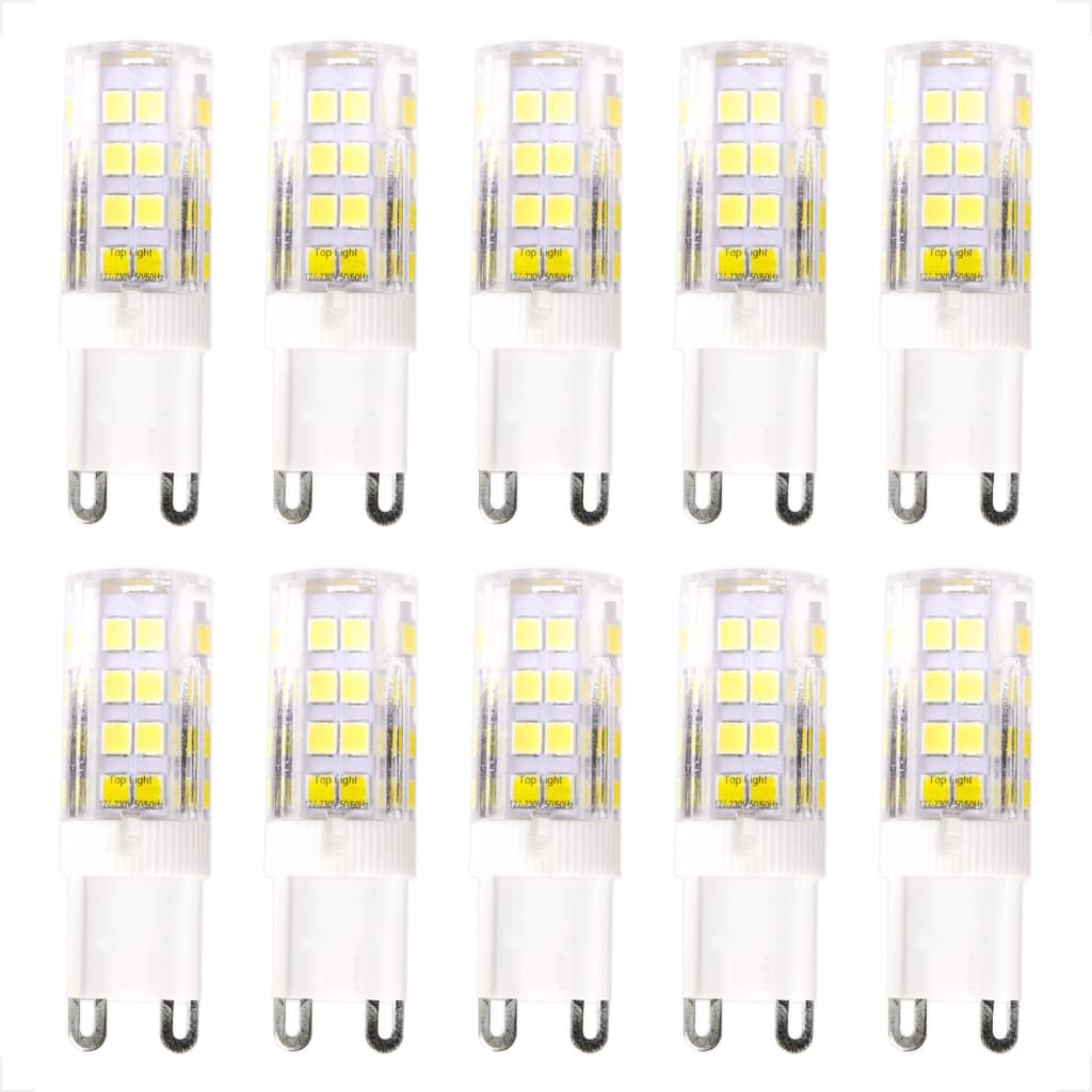 Kit Lâmpada Halopin LED G9 7W 127V Branco Frio 6500K ou Branco Quente 3000K IP20 IRC 80