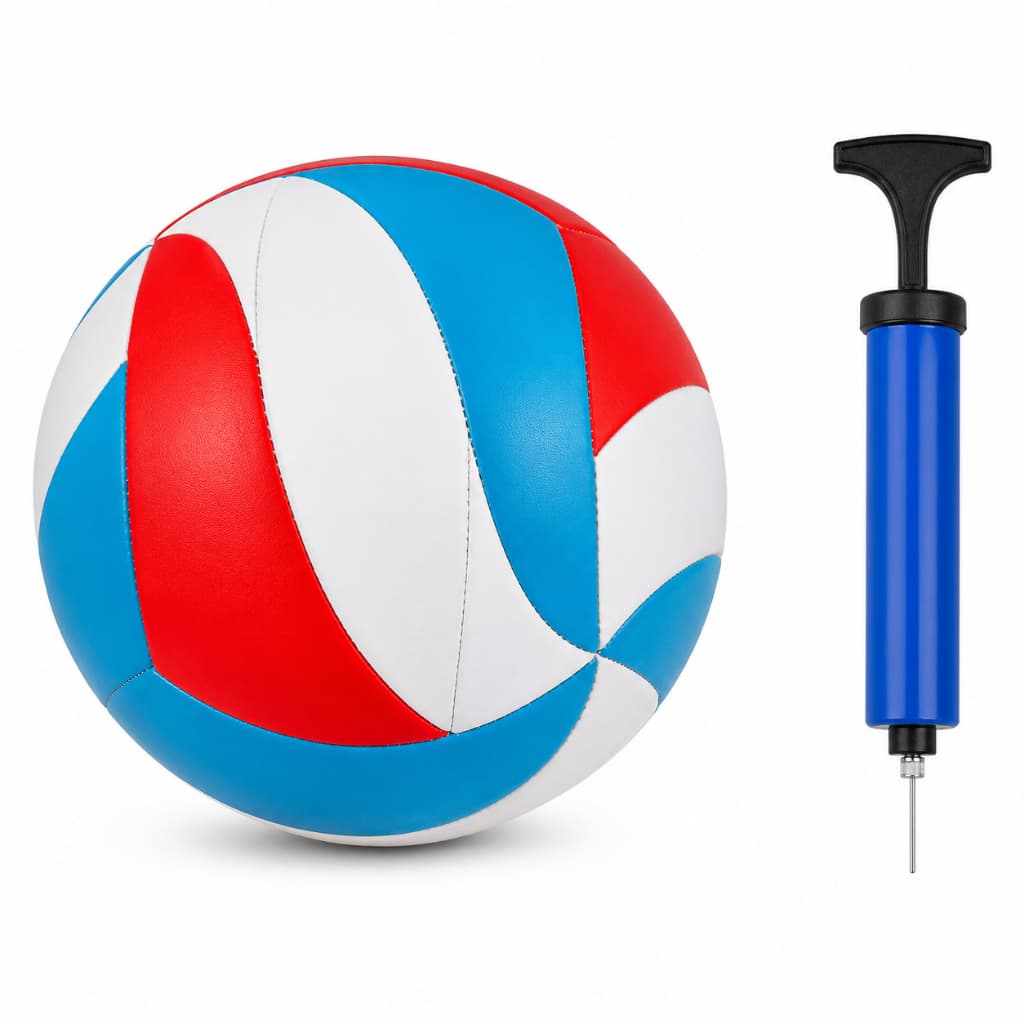 Bola De Volei Quadra E Praia Com Bomba De Ar Manual Oficial Tamanho Profissional Nº5 Modelo Sortidos