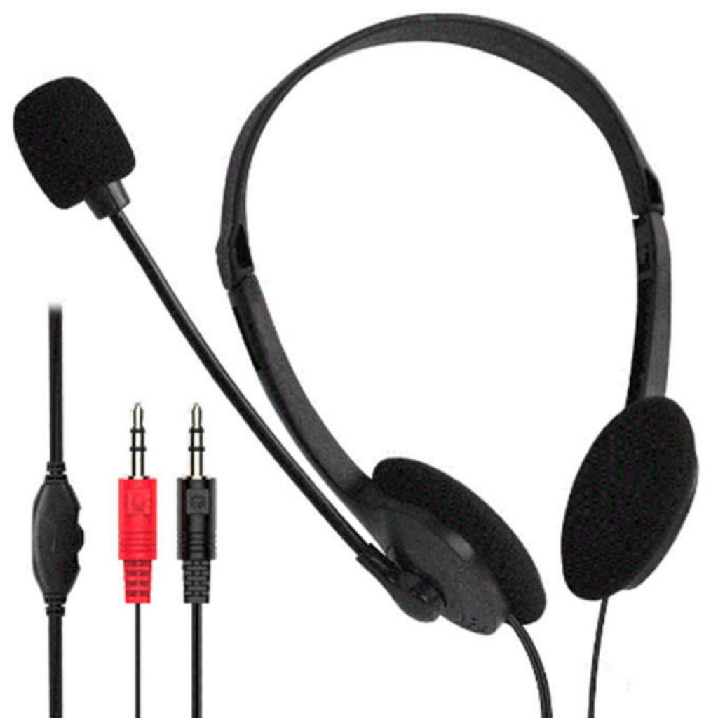 Fone de ouvido Microfone Multimídia com fio Home Office Kapbom KA-753