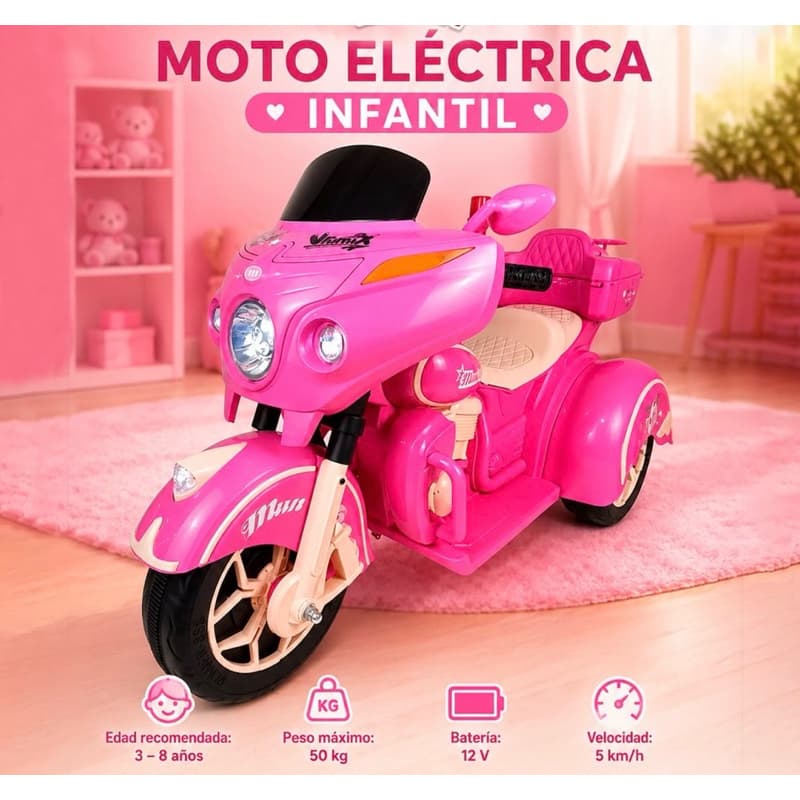 MOTO DOS SONHOS CHEGOU! 🏍️🔥Mini Esportiva Elétrica12 FAROL +SOM DE MOTOR +MOTORES TURBO!