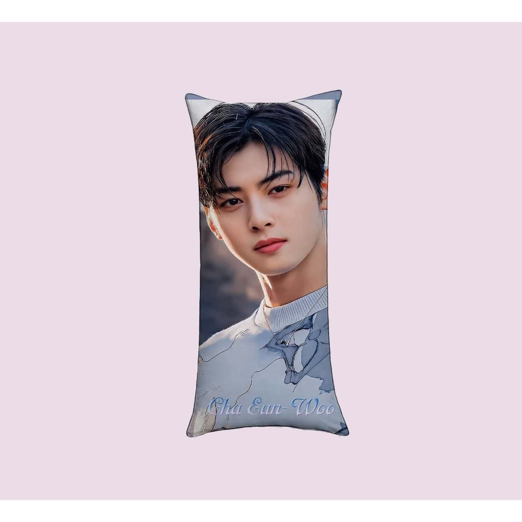Almofada Retangular 40x20 | Dorama | Kdrama | Cha Eunwoo | Kpop | Eun woo