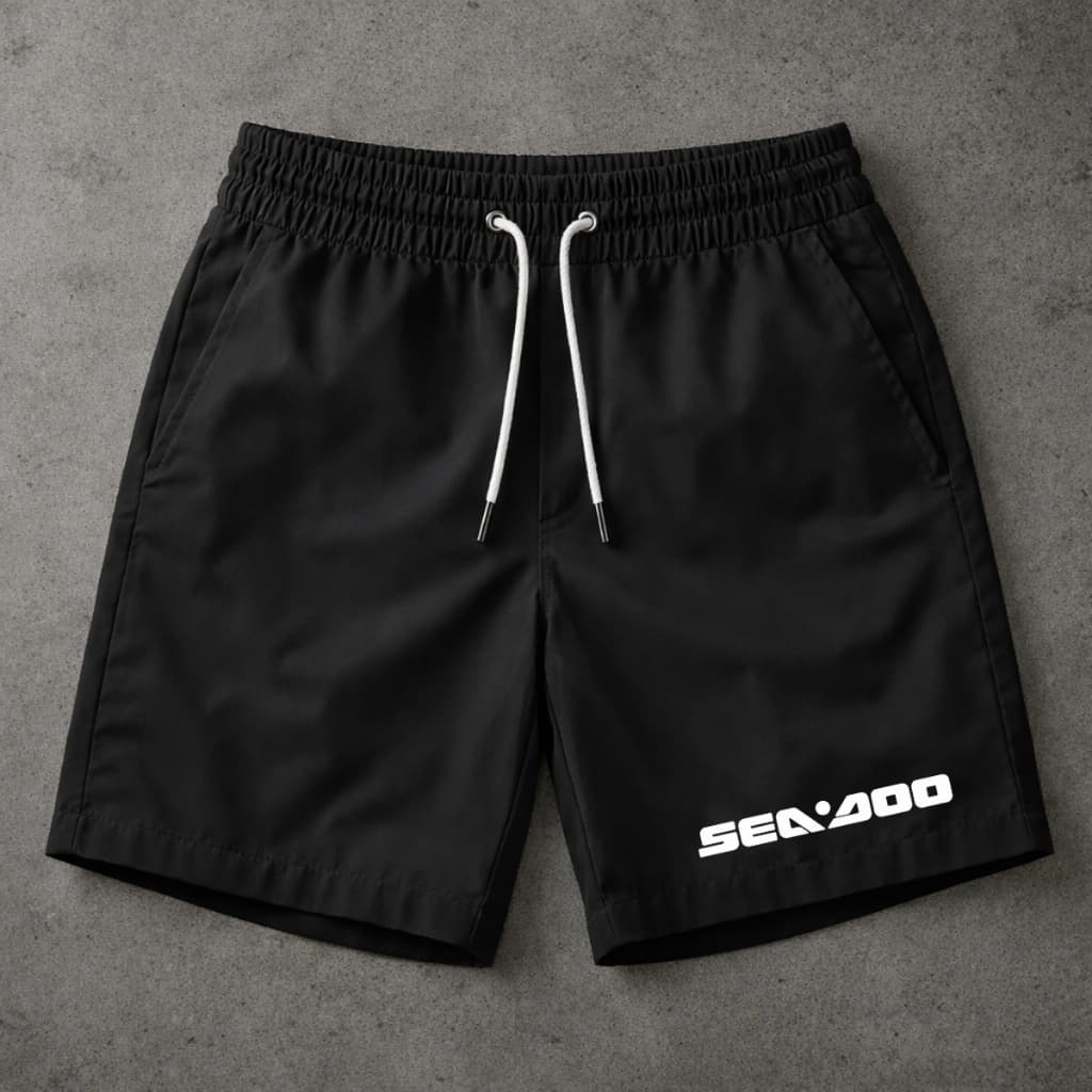 Short Bermuda Mauricinho Tectel Short Praia Sea Doo Premium Corfortável Estampado Jet Sky