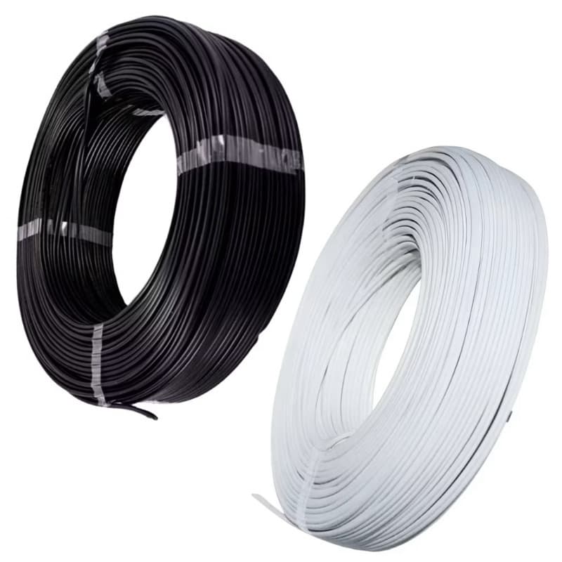 paralelo cabo 0,75MM 2x0,75 flexível rolo com 100metros fio 0,75MM