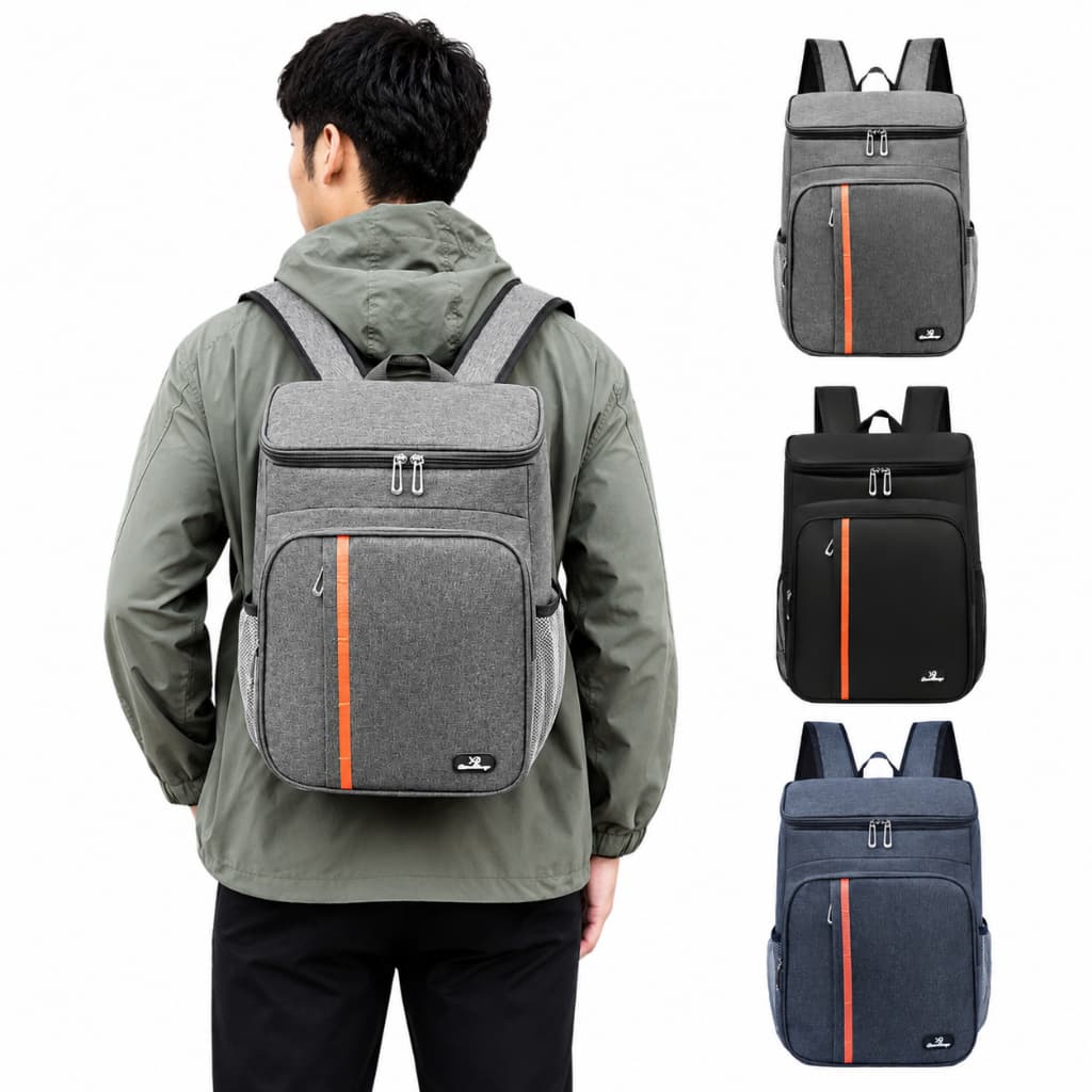 Mochila Bolsa Térmica Grande Cooler Alça Costa Impermeável Grande Cerveja Bebidas Refrigerante
