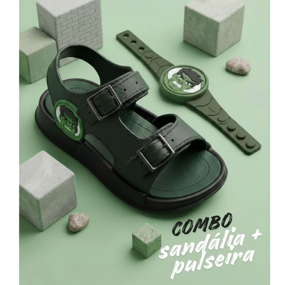 Papete Sandália Infantil Menino Leve Confortável Macio Promoção