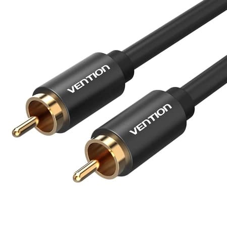 Cabo Vention Rca 1 Metro Coaxial Digital Spdif 75ohm Toslink