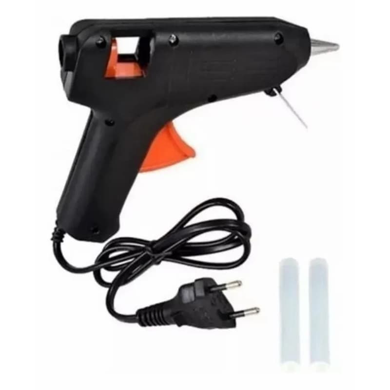 Pistola de Cola Quente Profissional 40W - Multiuso e Fácil de Usar