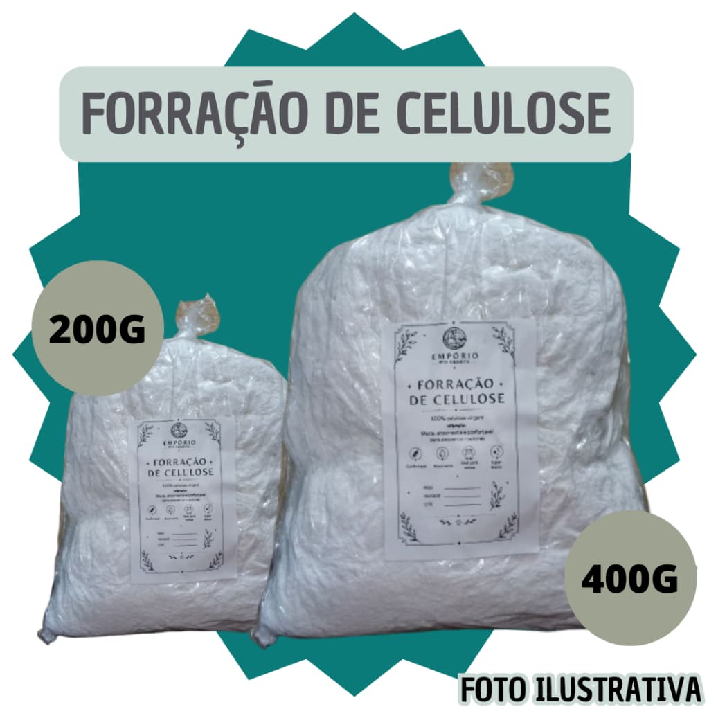 Forração de Celulose para Hamsters e Roedores | Papel Macio, Absorvente e Sem Perfume |  Bedding Soft 200g / 400g