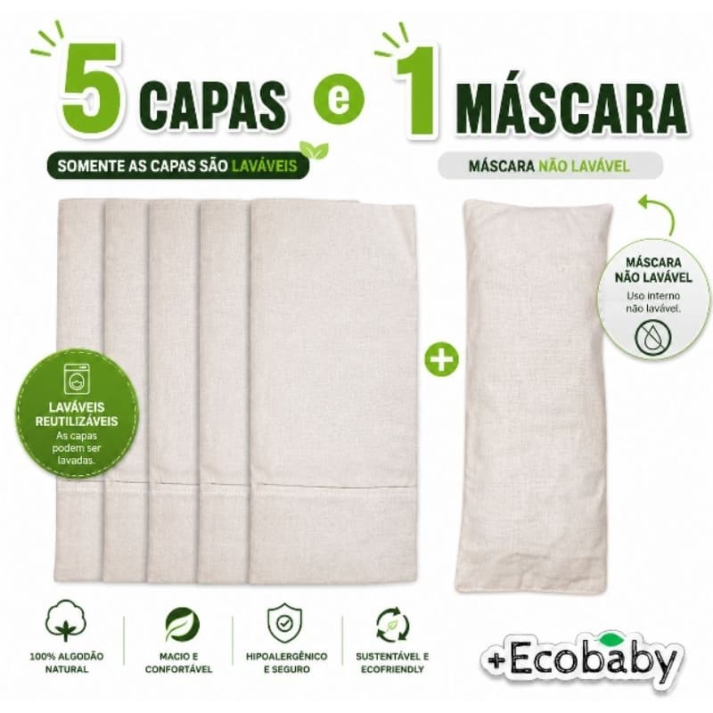 Travesseiro Almofada Térmico de Sementes e Ervas | Bolsa Eye Pillow Relaxante para Olhos,  Meditação e cinco capas.