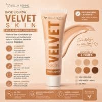 Base Líquida Velvet Skin Bella Femme