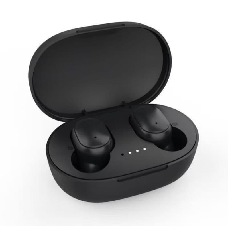 Fone De Ouvido Sem Fio E6s e A6s Bluetooth 5.3 Tws Preto