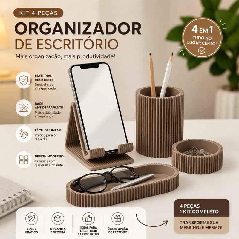 Kit Organizador de Escritório