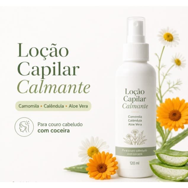 Loção anti coceira irritação natural corpo todo 100mL