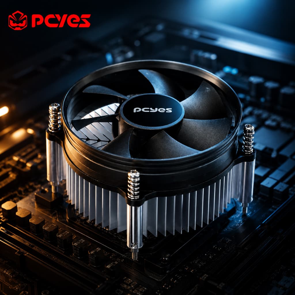 Cooler para intel LGA 1155/1200/1150/1151/1156 Nótus ST PCYES Black 2000RPM Com base intel