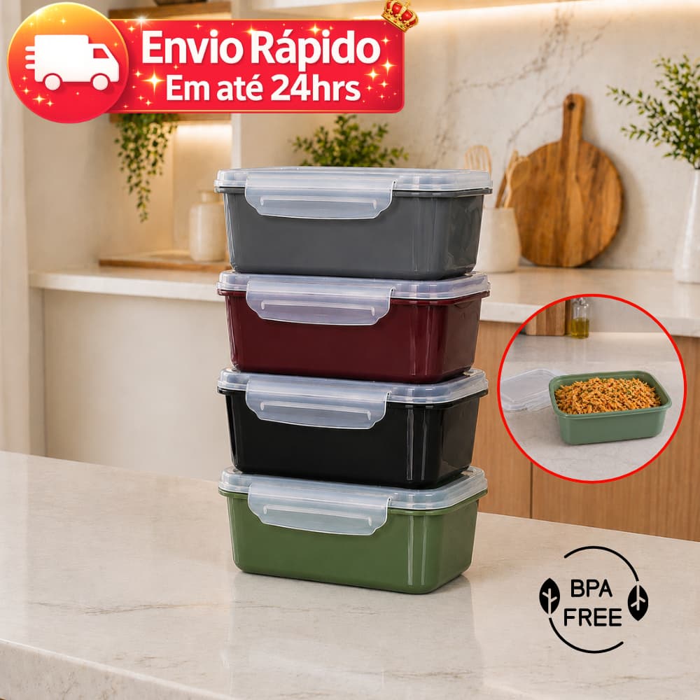 Pote Com Trava Reforçado 750ml Resistente Jogos Com 3 e 6 Unidades (ESCOLHA A COR)