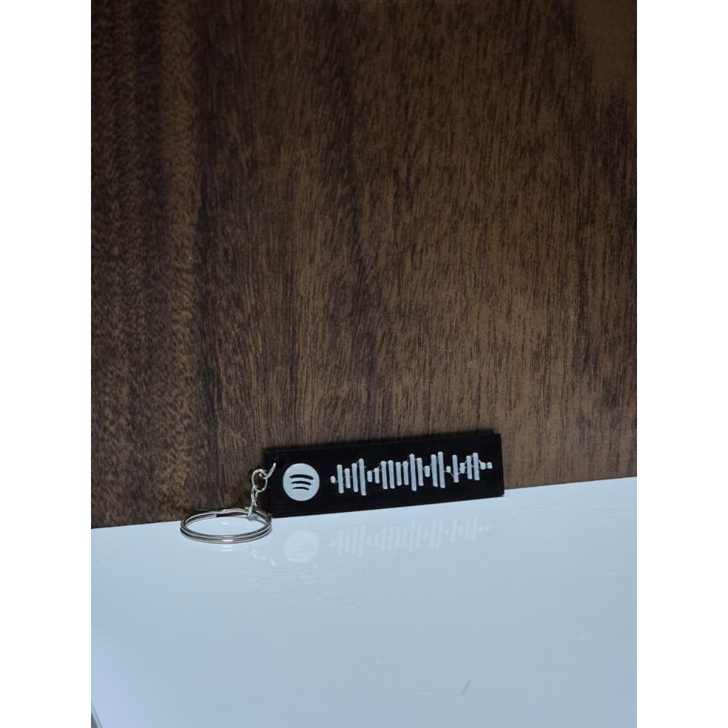 Chaveiro Spotify Personalizado Interativo com Código da Música 3D