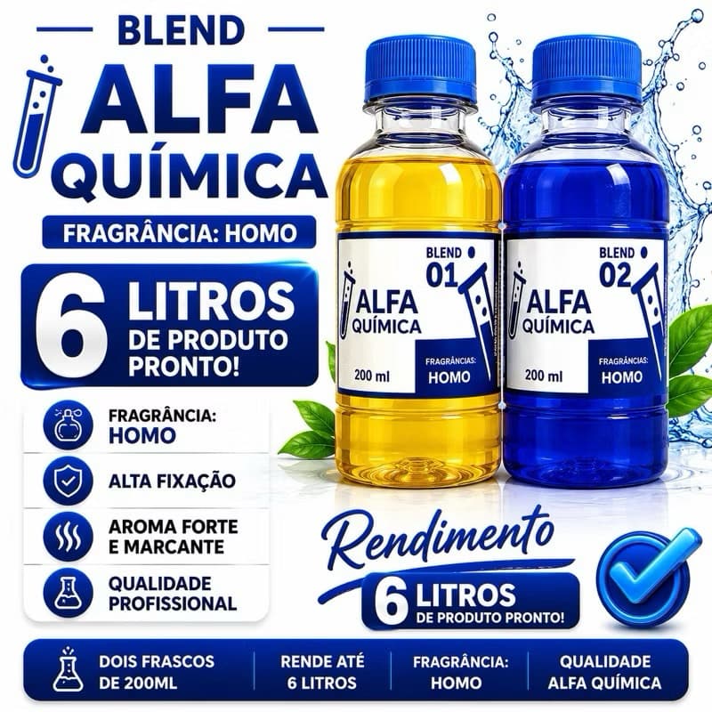 Sabão Liquido Lava Roupas Rende Ate 6 Litros