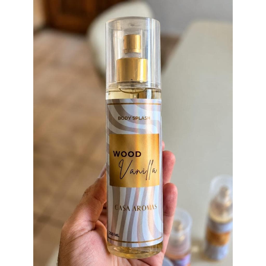 Body Splash Wood Vanilla Fragancia duradoura