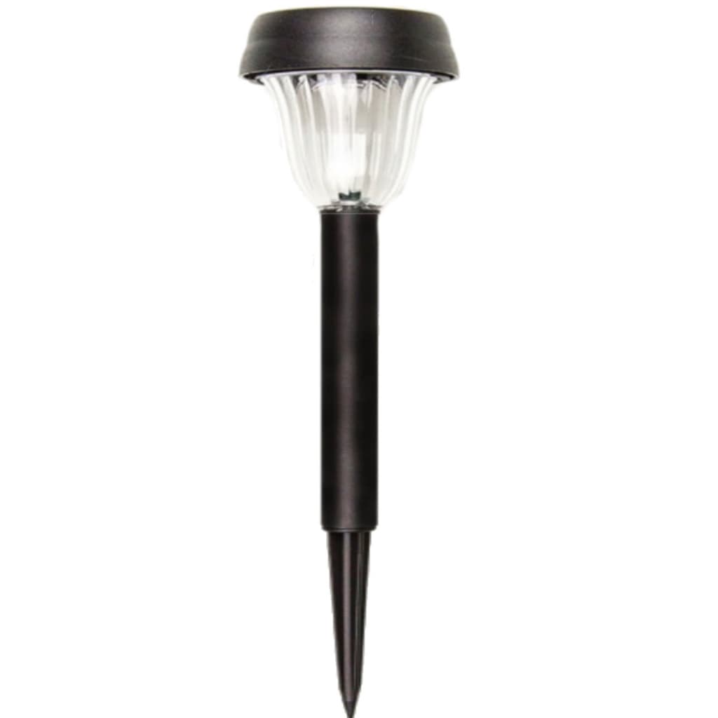 Luminária Solar Jardim Ecoforce Led Verde Branco Quente frio Balizador Sem Fio Automatica Prova De Água