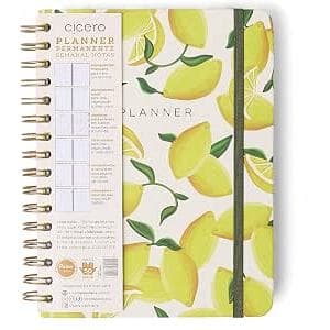 Planner Permanente Cicero Frutare - Limão siciliano - 14,8x21 cm