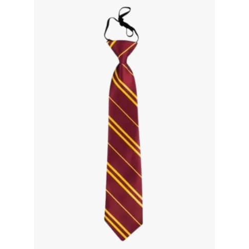 Gravata listrada Harry Potter ajustavel  37 cm