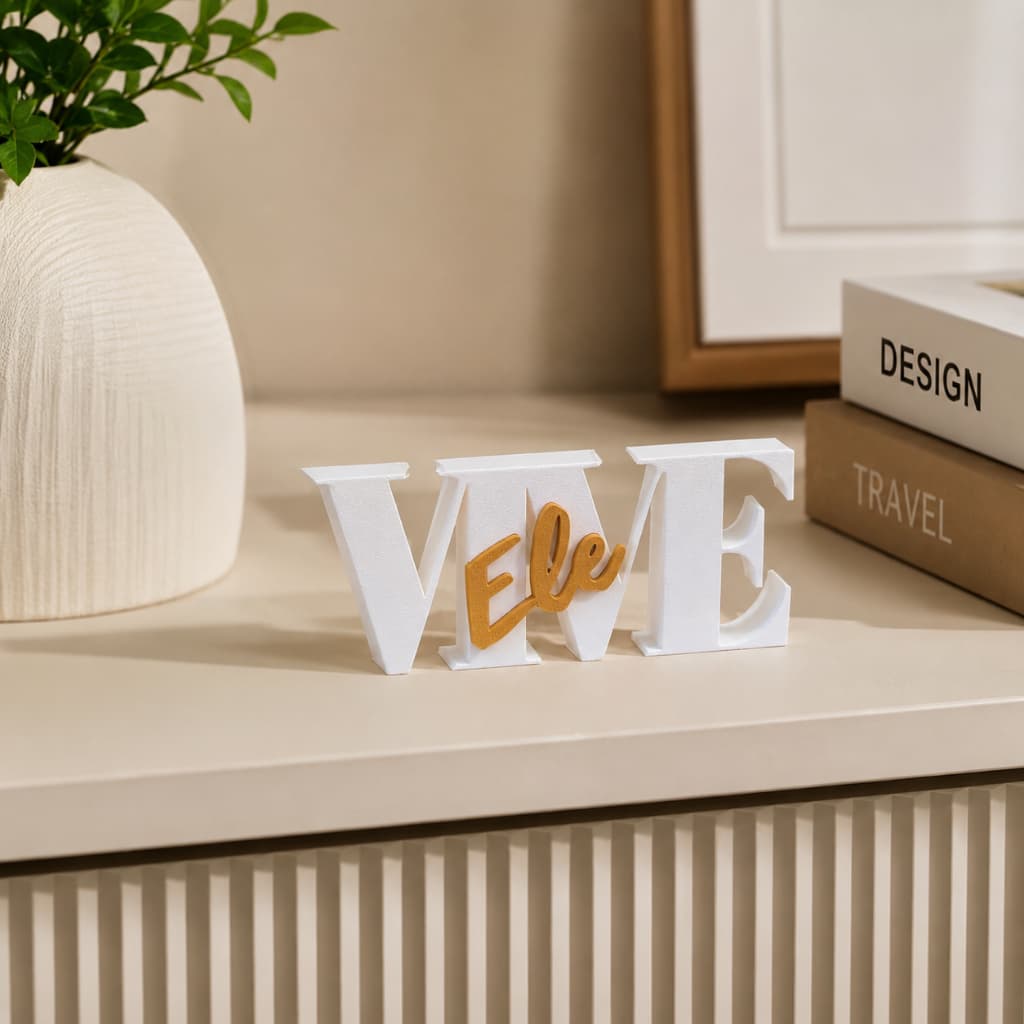 Placa Decorativa Ele Vive Decoração Presente criativo Religioso Moderno para Sala Quarto Escritório